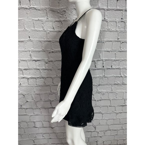 Betsey Johnson Black Spaghetti Strap Mini Dress - Picture 6 of 6